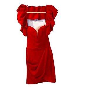 ⭐️ Lou red mini dress- size XS